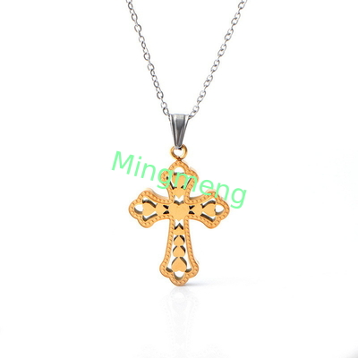 Collier en acier inoxydable de mode pour femmes Collier en acier titane