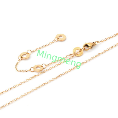 Collier en acier inoxydable doré, luxe léger, collier de clavicule haut de gamme, tempérament, design haut de gamme pour femmes, chaîne de clavicule, nouveau style
