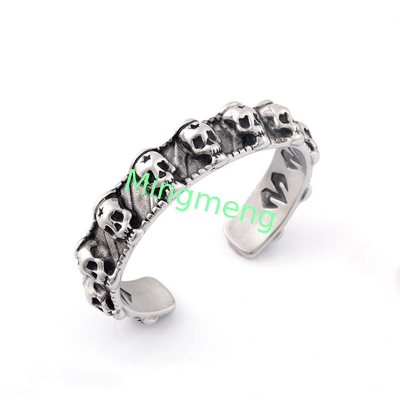 Bracelet à crâne rétro pour homme, design de niche, bracelet à la mode et à la mode pour homme